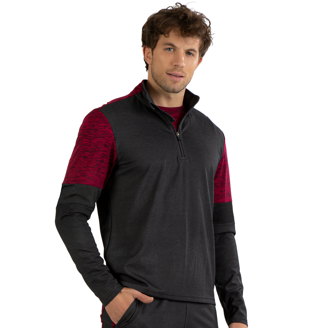 Sudadera deportiva con cuello alto High Impact