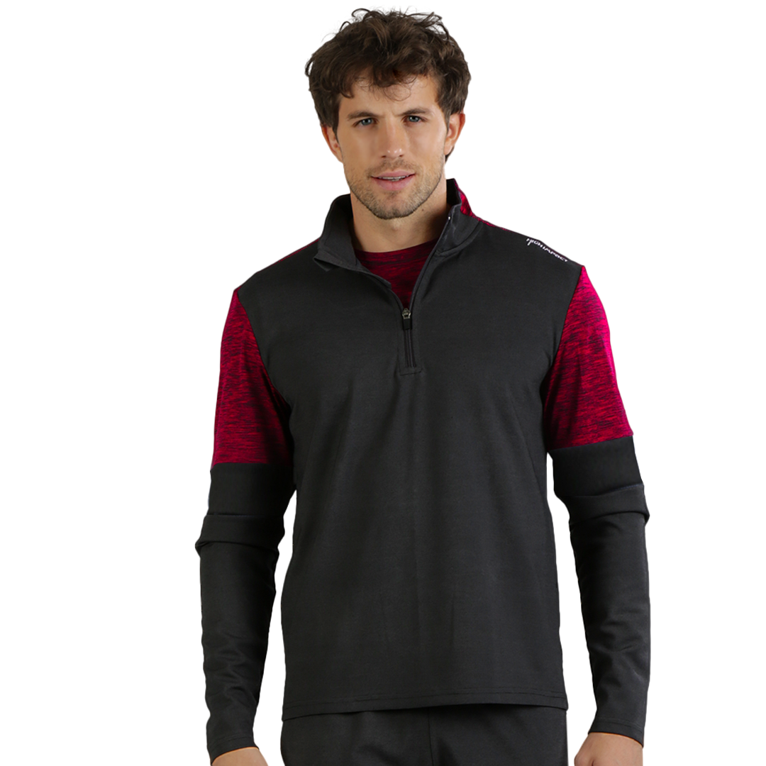 Sudadera deportiva con cuello alto High Impact