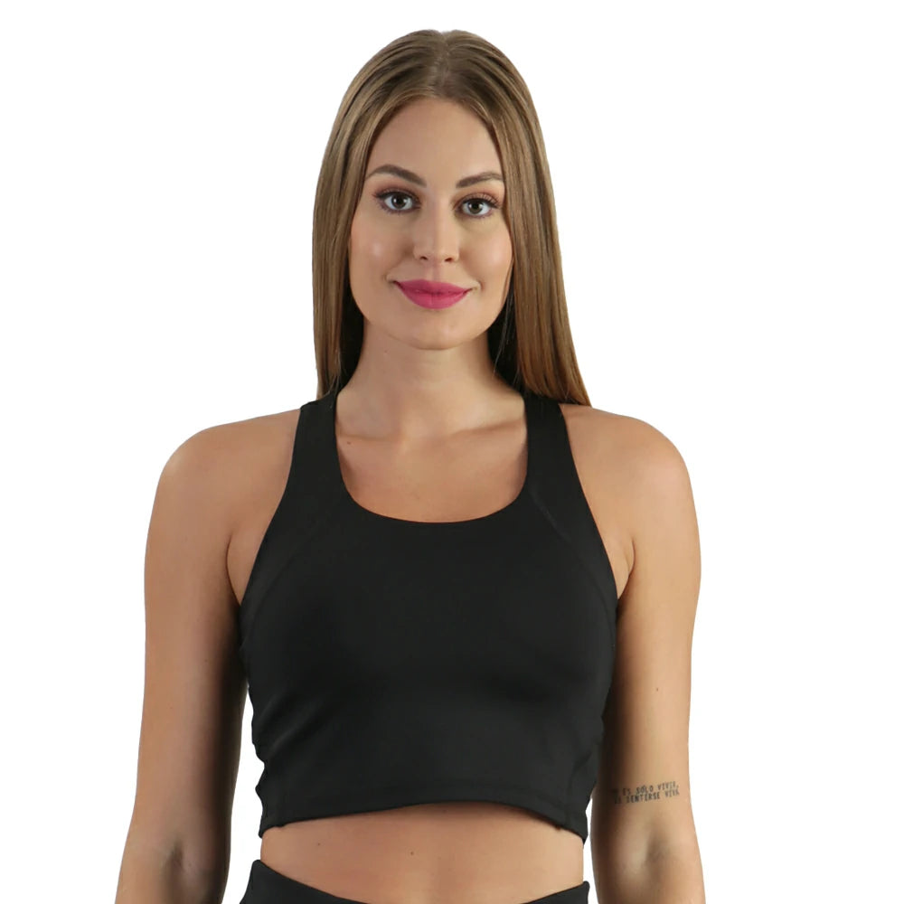 Crop top support bra Básicos High Impact