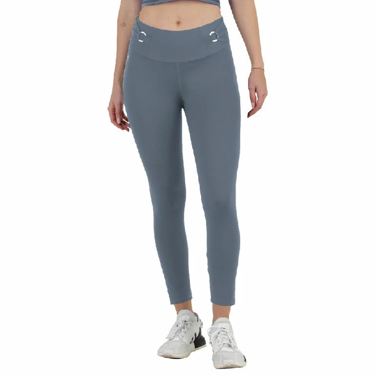Leggings gris con argollas especiales