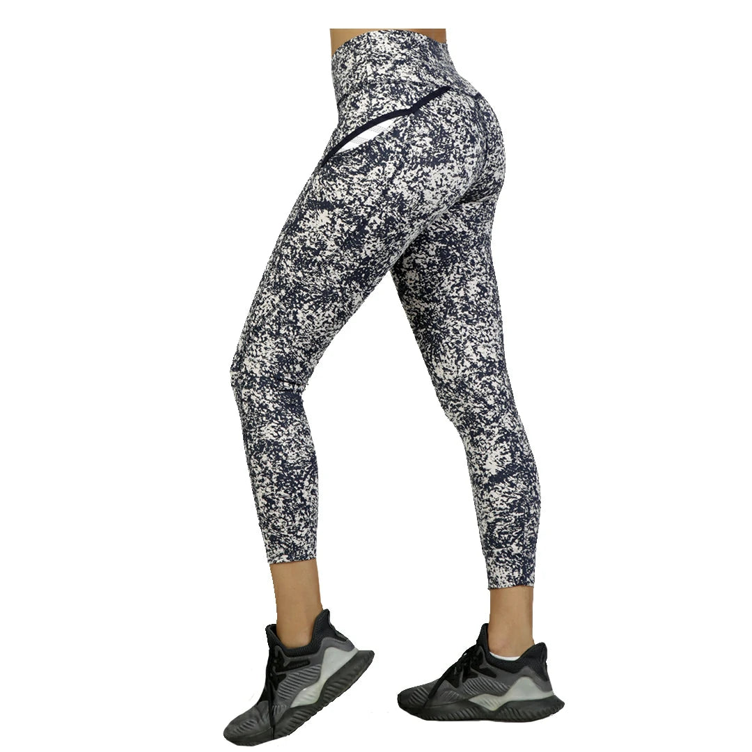 Leggings abstracto con bolsas INK