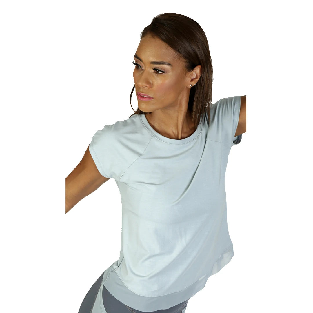Camiseta espalda cruzada DRISHTI