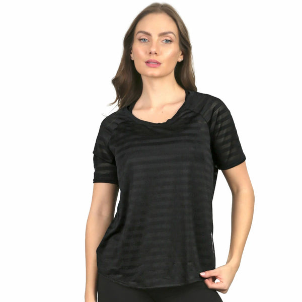Camiseta Básicos Negra cuello circular