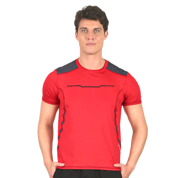 Camiseta roja m/c Neutral Ground High Impact