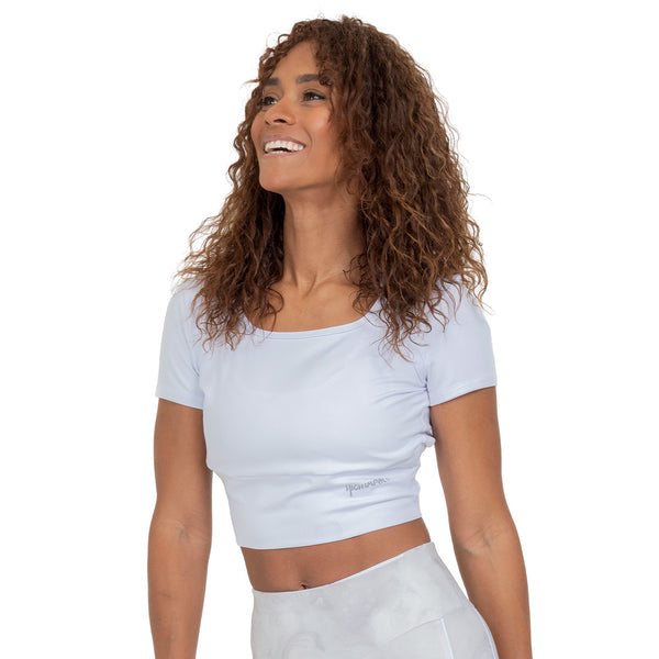 Camiseta Raquet blanca crop - foto 1