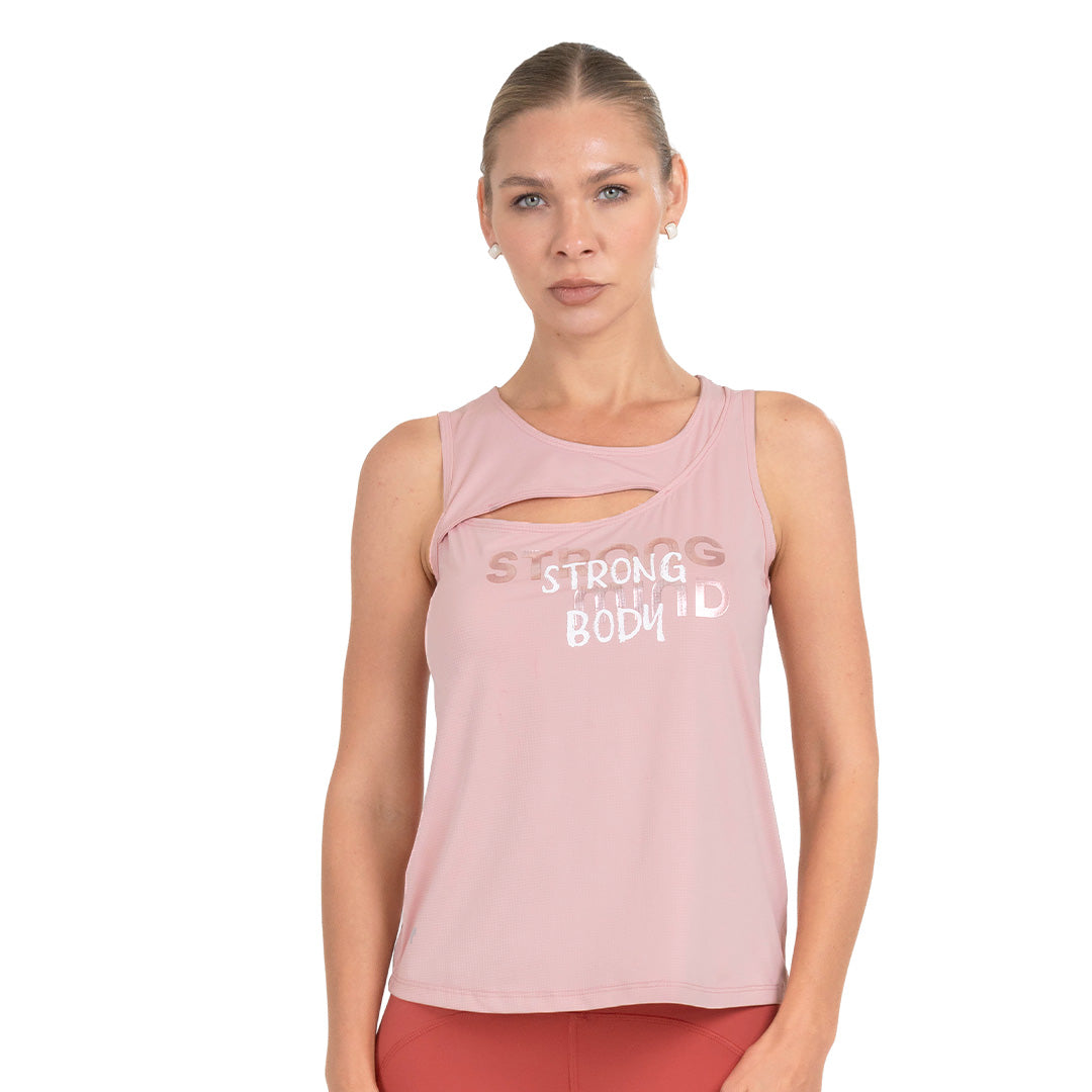 Camiseta s/m BOA color salmón