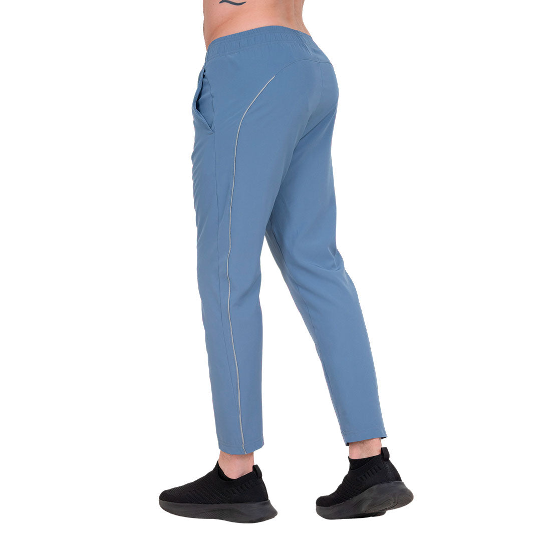 Pants Olympic azul de corte recto - foto 4