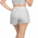 Short doble blanco Básicos deportivo