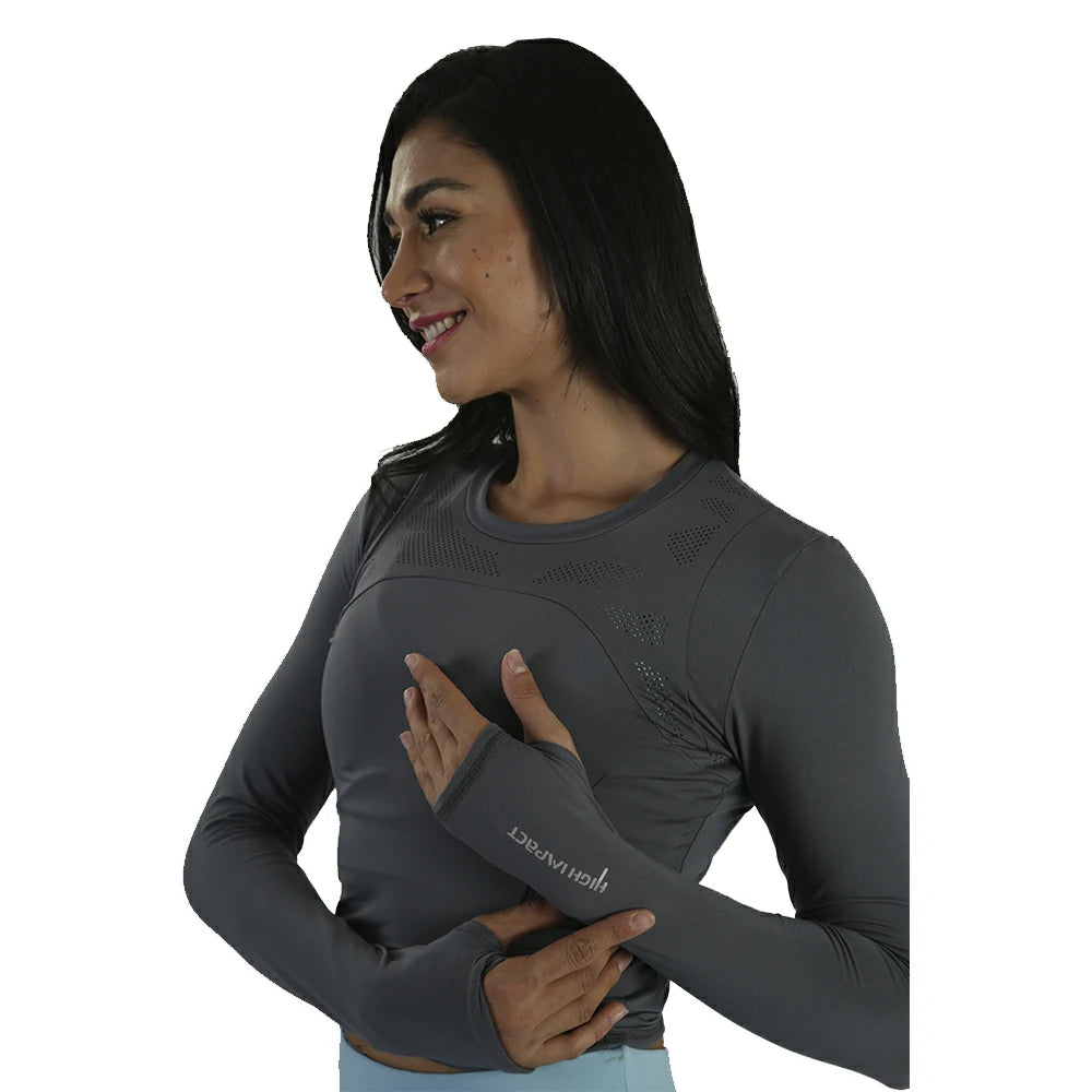 Camiseta m/l deportiva Speck High Impact