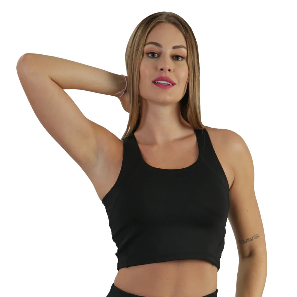 Crop top support bra Básicos High Impact