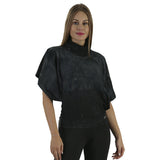 CAPA PARA DAMA MANGA CORTA OVERSIZED CUELLO ALTO ESTAMPADO TIE DYE DUSK - HIGH IMPACT