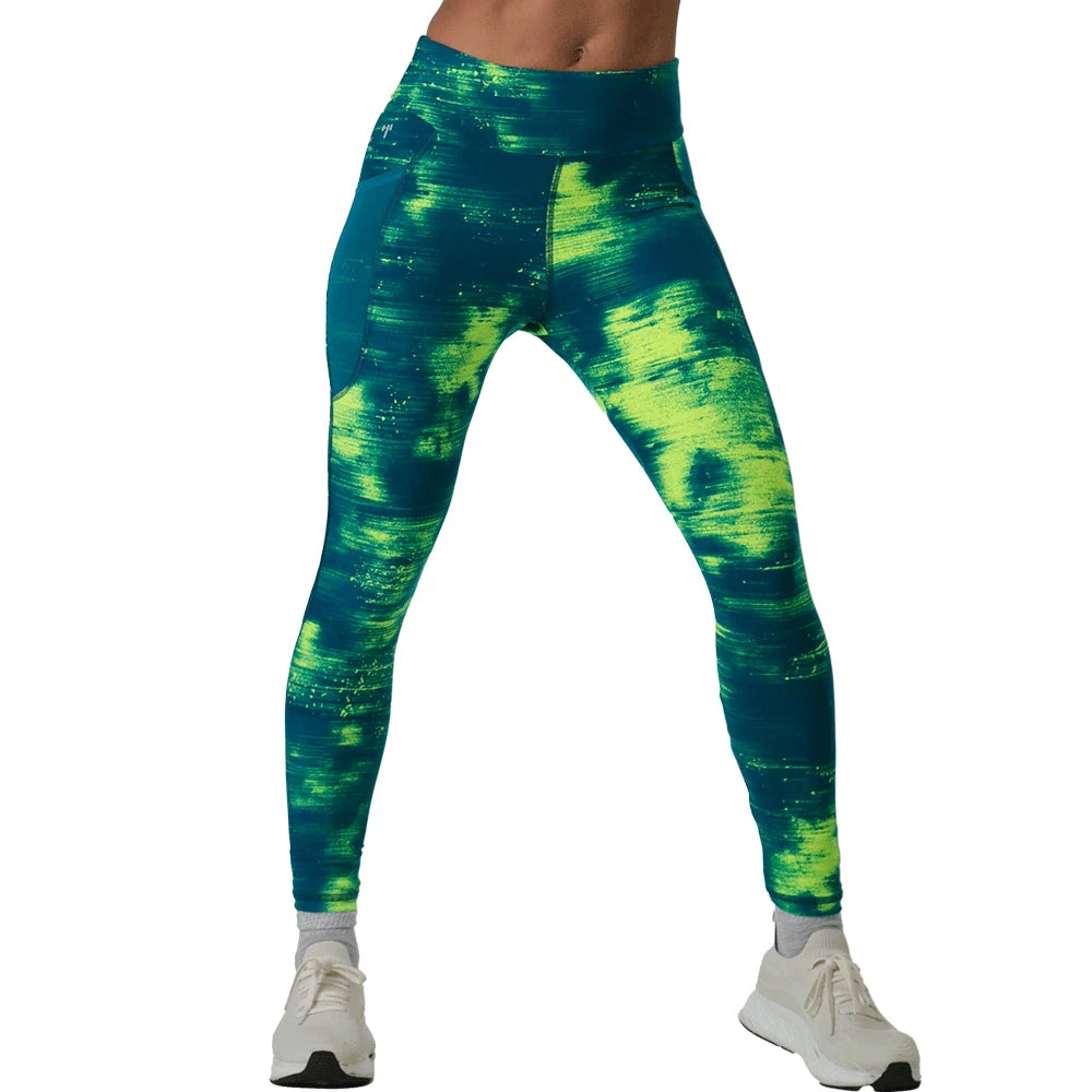 Leggings deportivo estampado Zelen High Impact