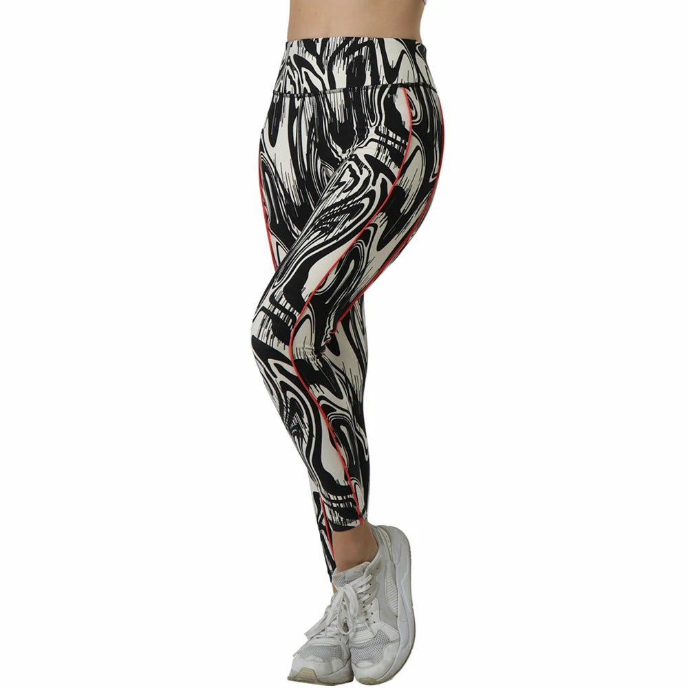 Leggings deportivos estampados Flux High Impact