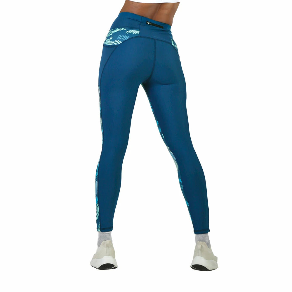 Leggings deportivos estampados para correr Kelvin High Impact