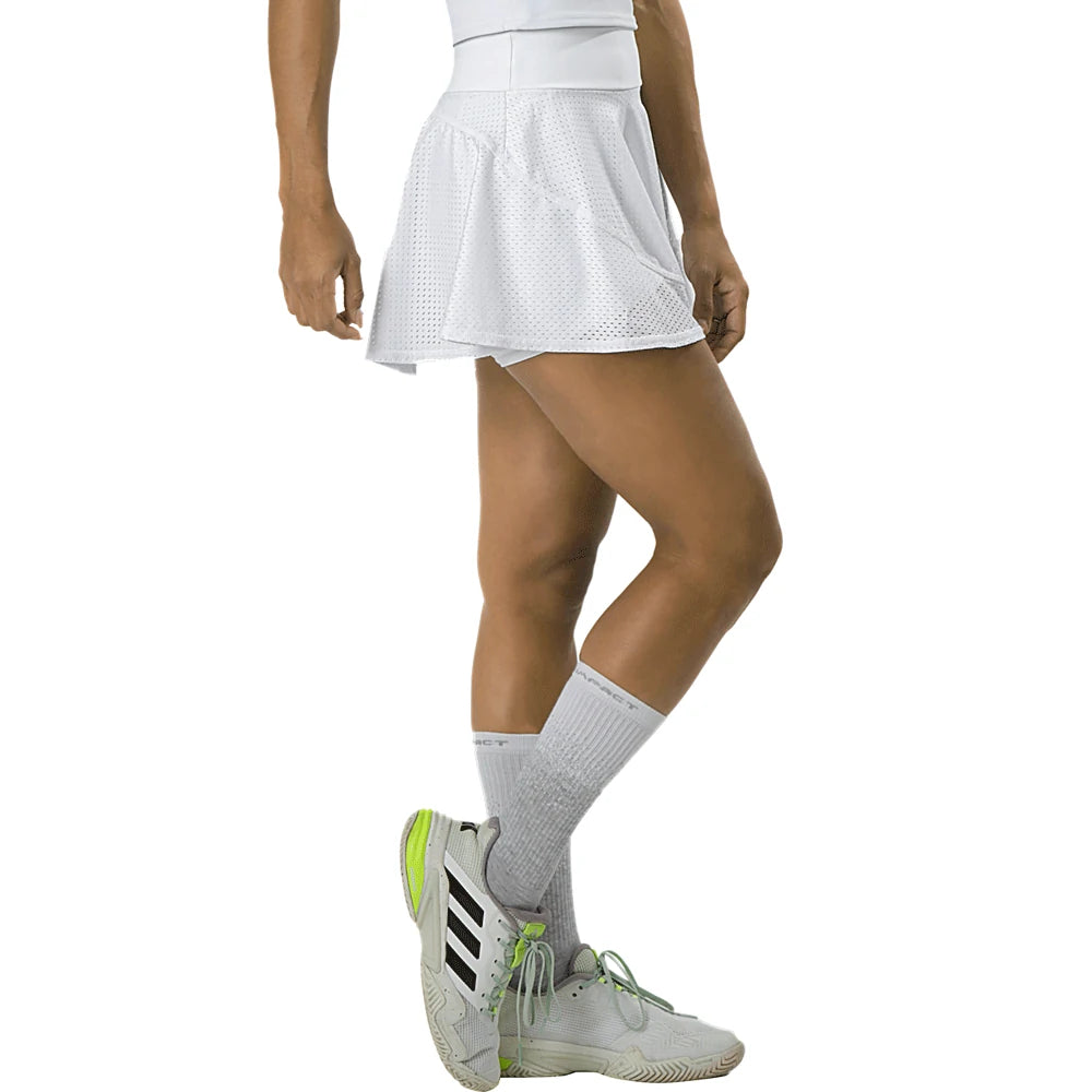 Falda short deportiva para tenis, padel, squash Court High Impact