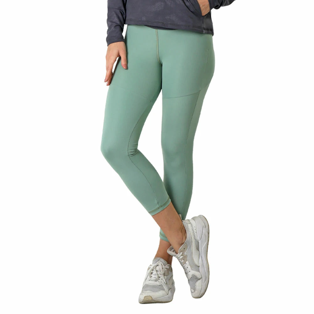 Capri verde menta con pretina moldeadora TWIST