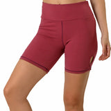 SHORT DEPORTIVO ROSA PARA DAMA AJUSTADO CORTE ALTO CONTROL DE ABDOMEN  SET - HIGH IMPACT