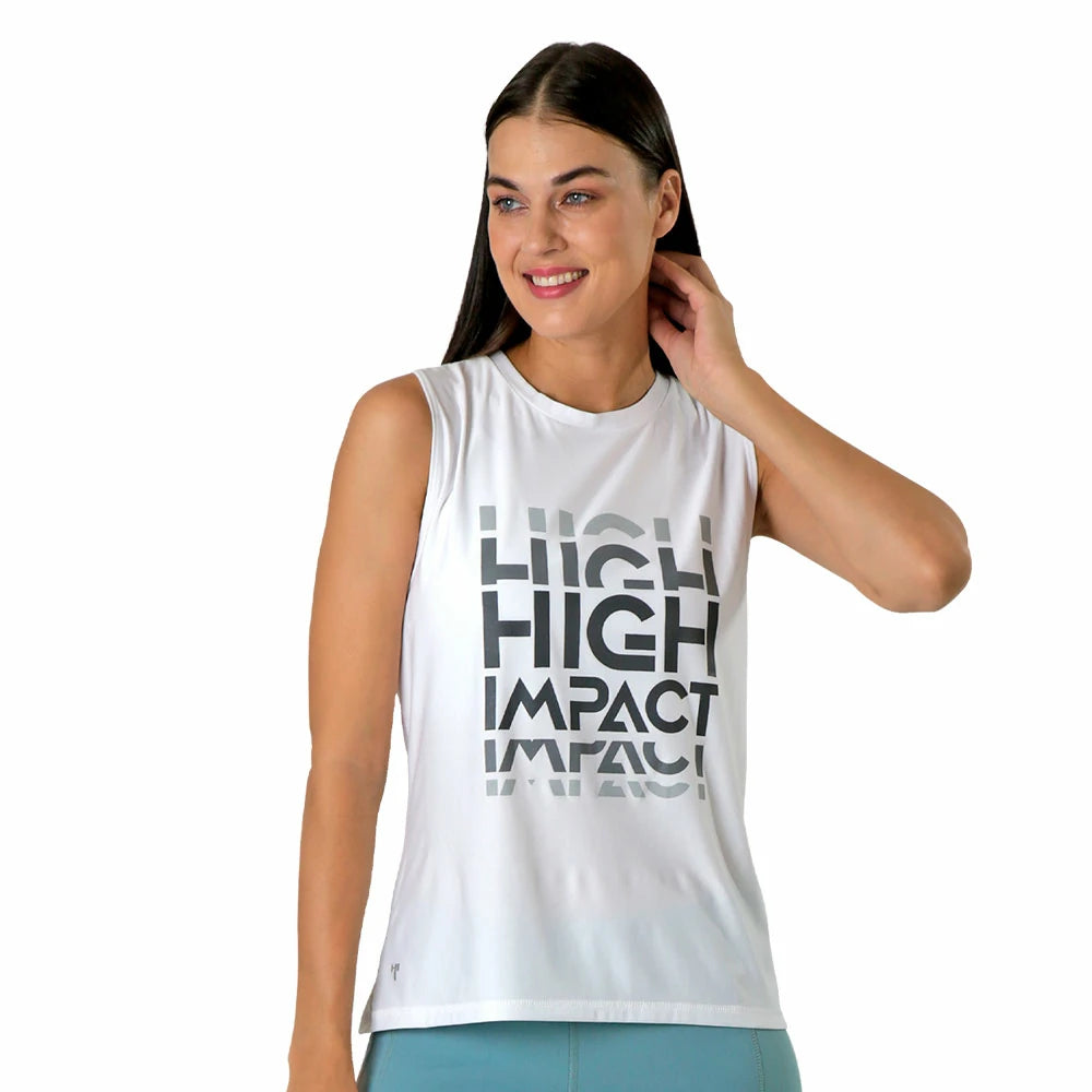 Camiseta deportiva sin manga Luanda High Impact