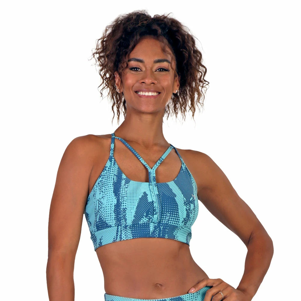 Top corto support bra deportivo Set High Impact