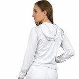 Sudadera Blanca Básicos con capucha