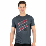 CAMISETA PARA CABALLERO GRIS DE MANGA CORTA CORTE ENTALLADO TACTO SUAVE ULTRA CONFORT  - HIGH IMPACT