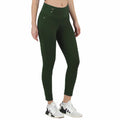 Leggings verde con argollas especiales