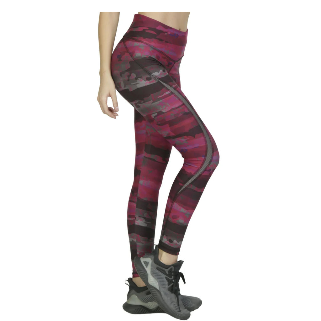 Leggings vino con pretina Up Lift MONTREAL