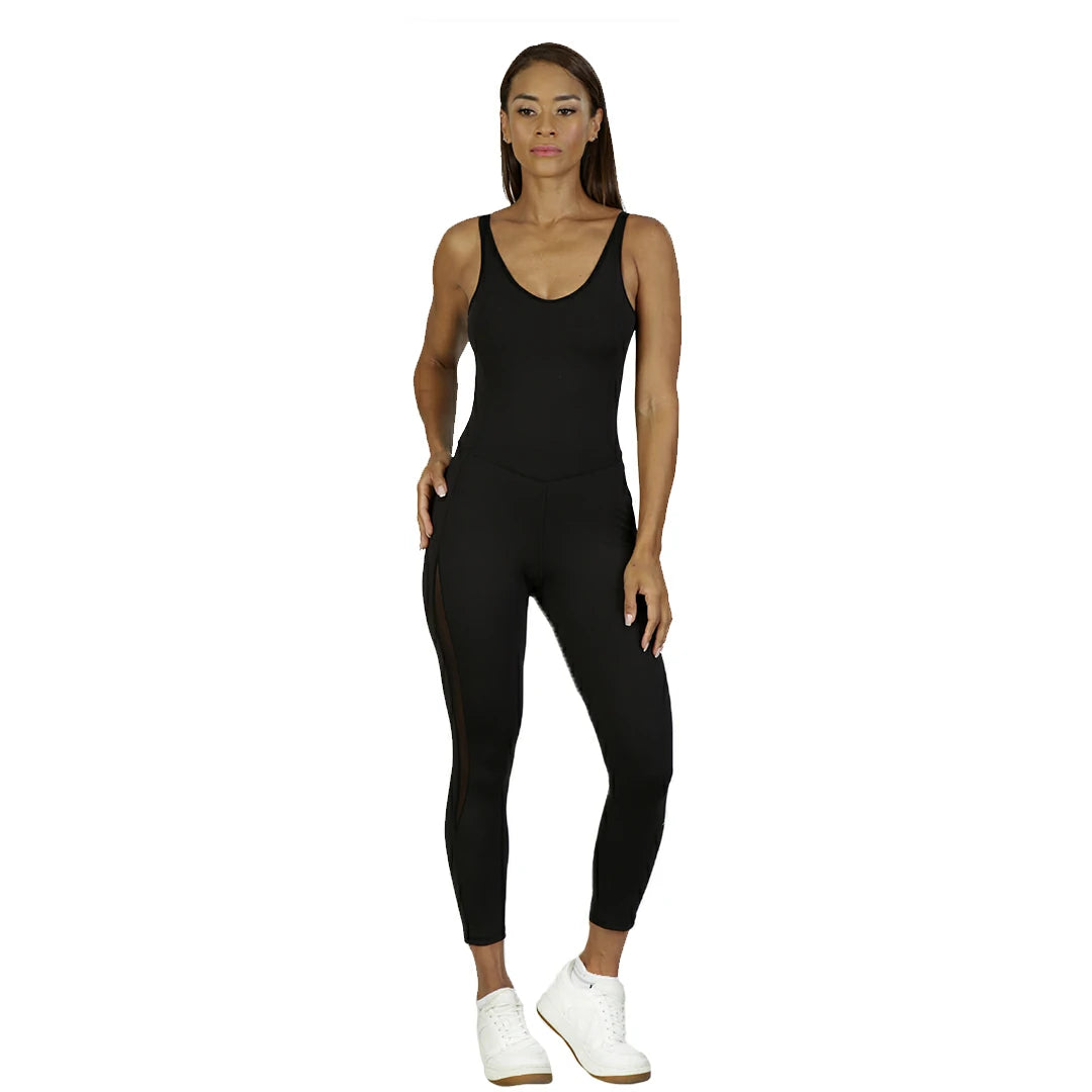 Unitardo con mesh ENIGMATIC