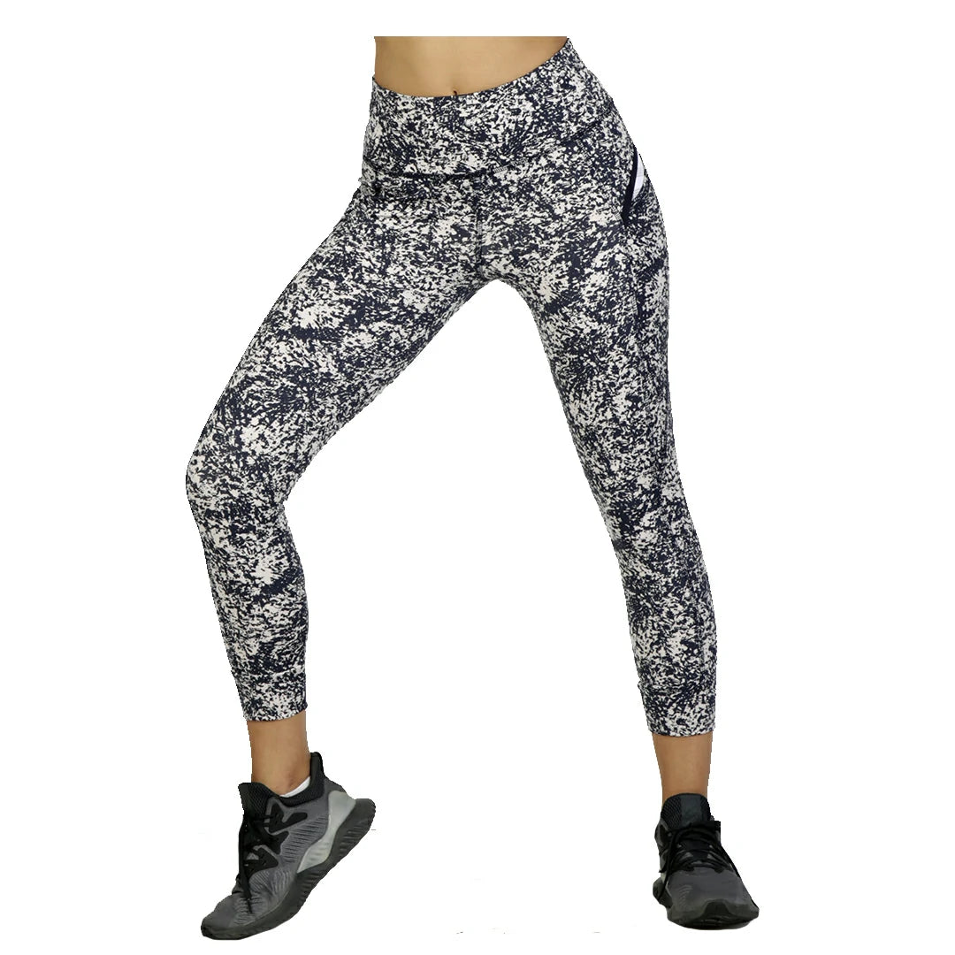 Leggings abstracto con bolsas INK