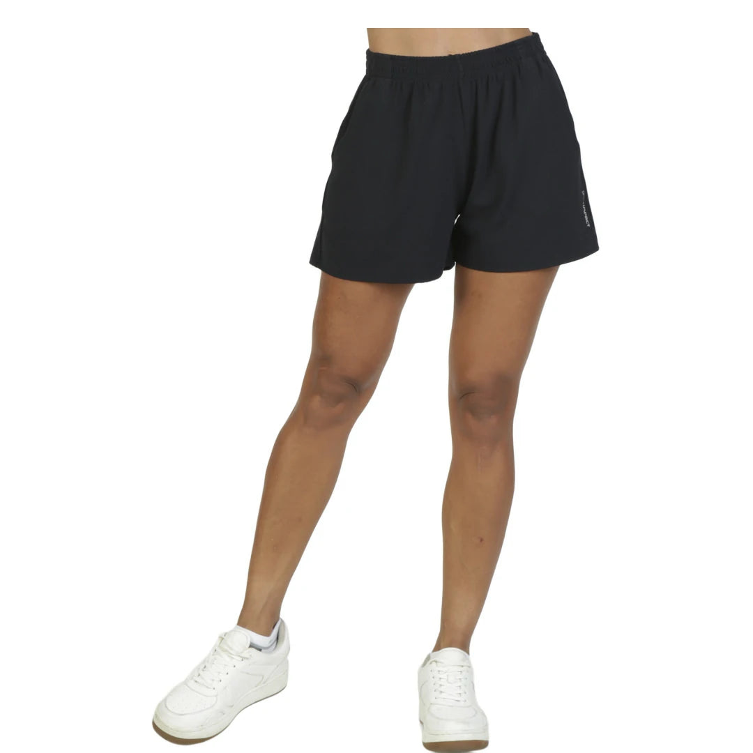 Short negro básico con bolsas INTER