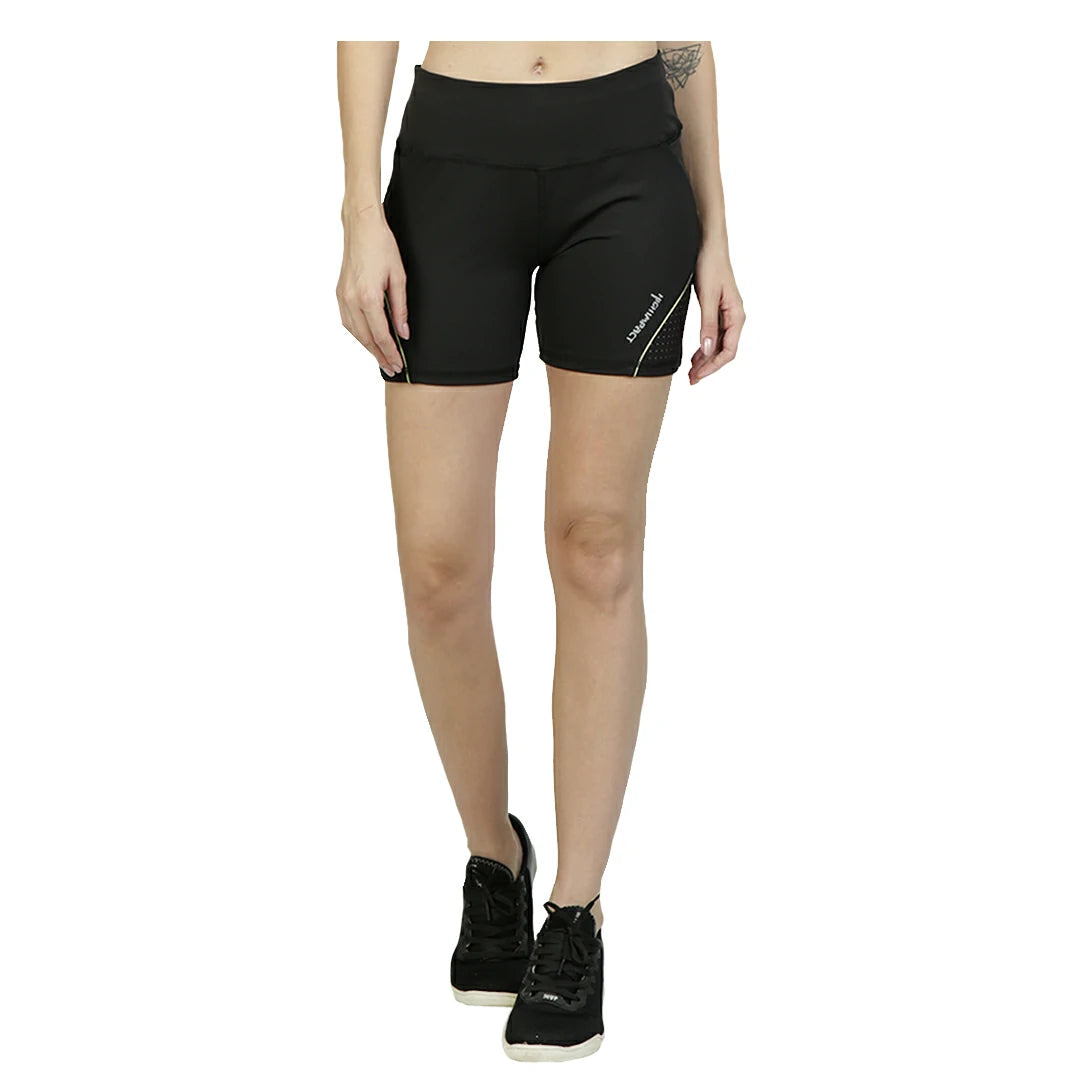 Short reflejante cintura alta GREEN GLOW