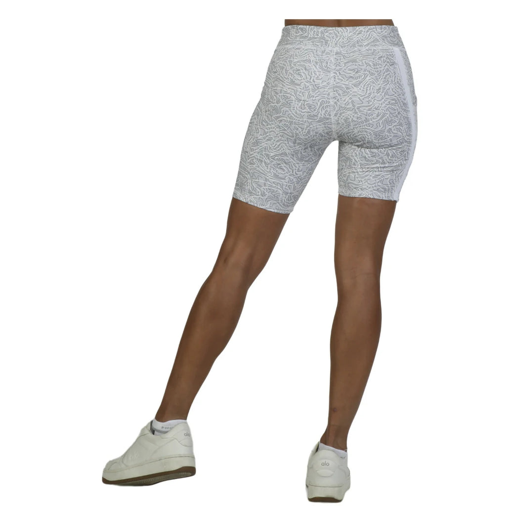 Bermuda estampada clara con bolsa lateral SWIFT