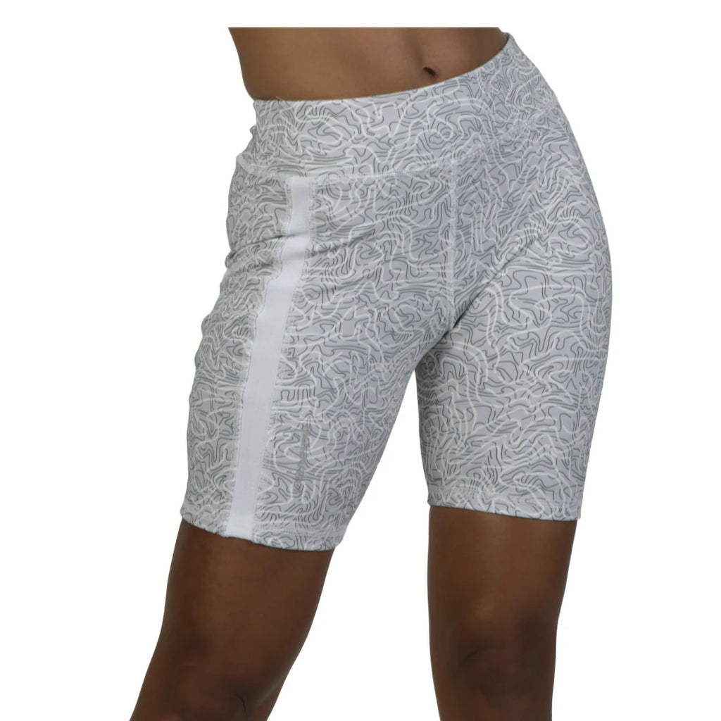 Bermuda estampada clara con bolsa lateral SWIFT