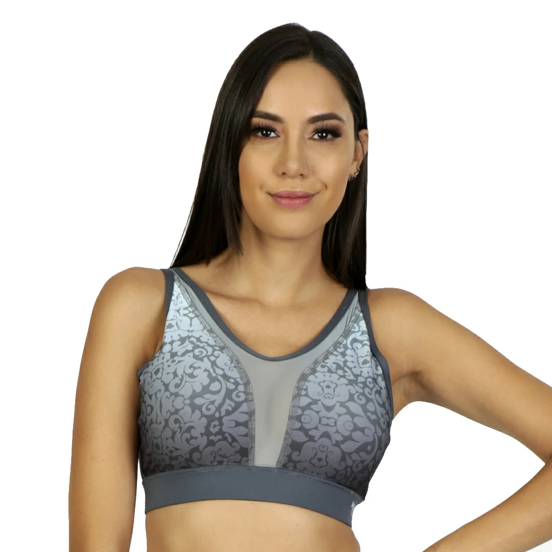 Top corto floral DRISHTI