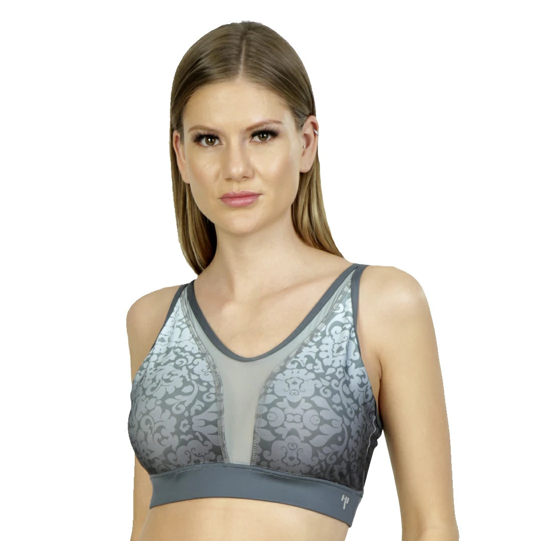 Top corto floral DRISHTI