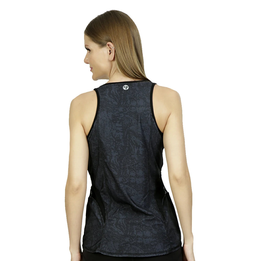 Top largo con reflejante GREEN GLOW