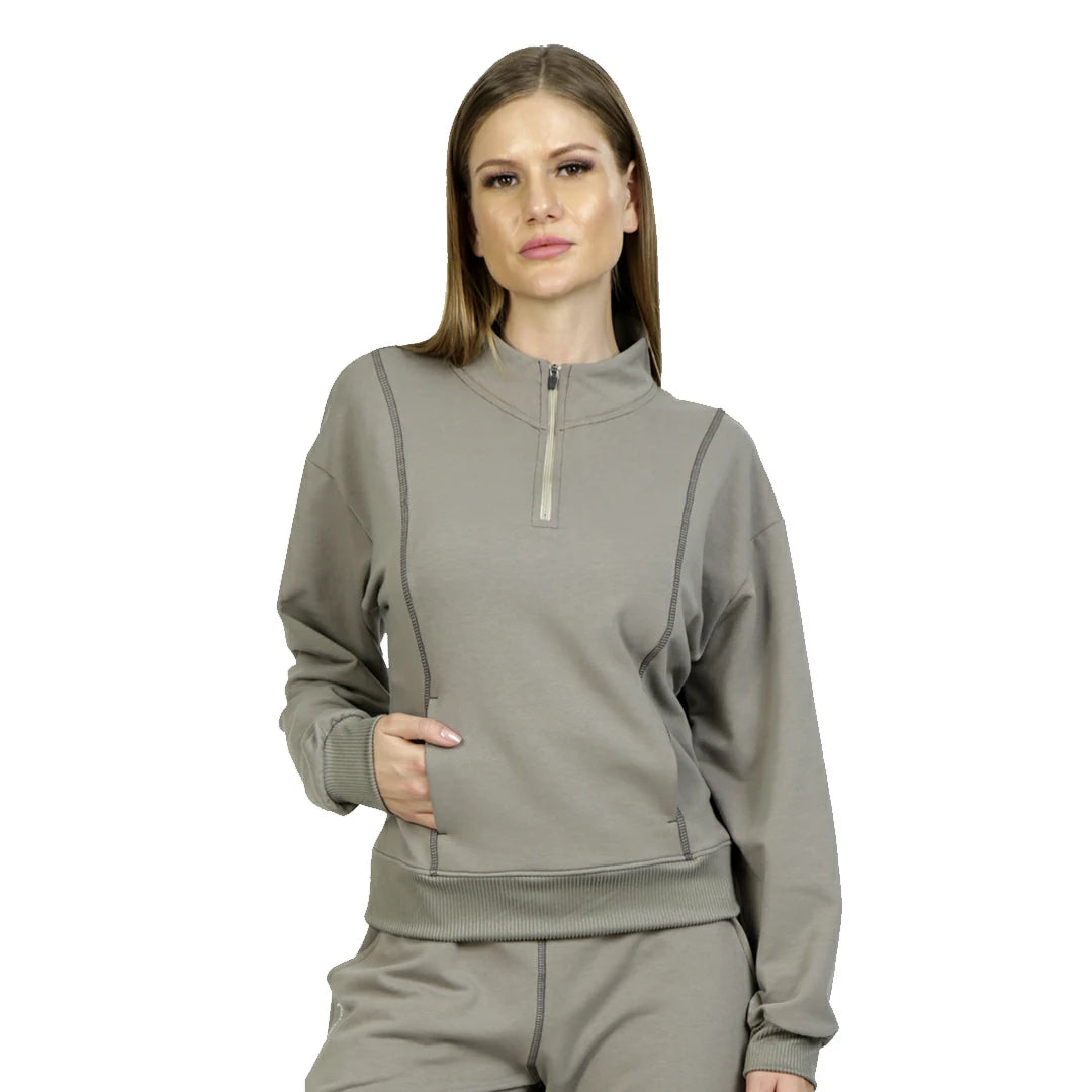 Sudadera con cierre frontal BRUSH