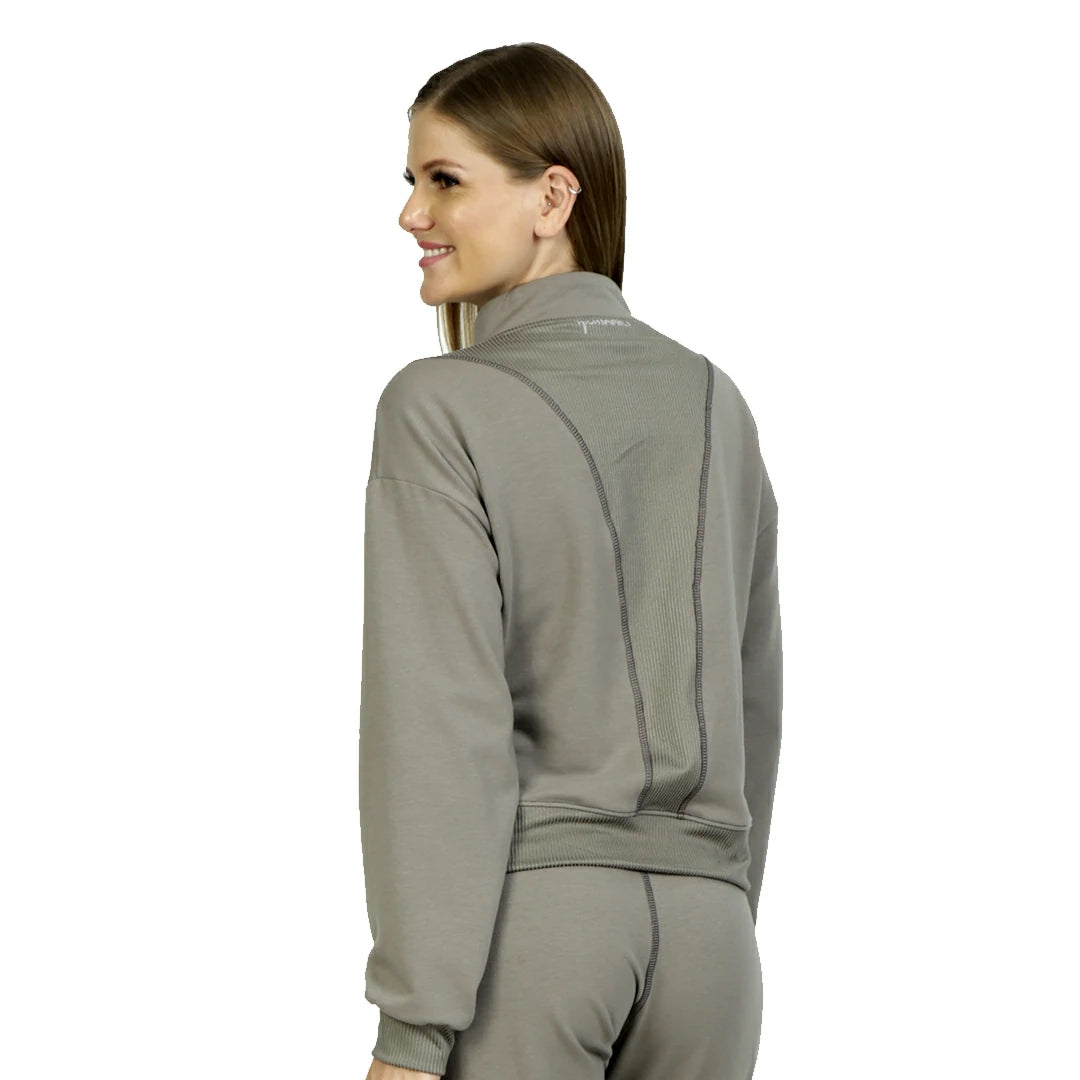 Sudadera con cierre frontal BRUSH