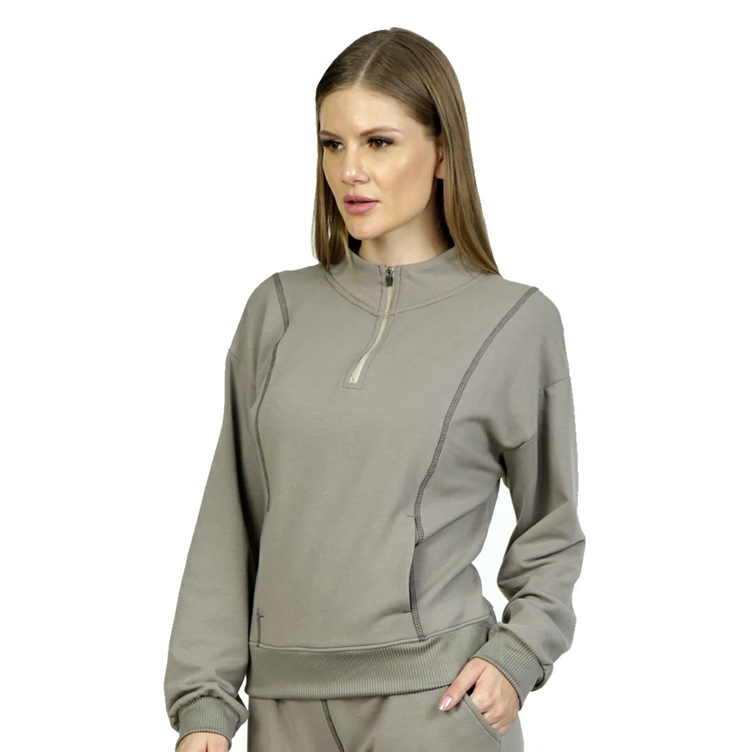 Sudadera con cierre frontal BRUSH
