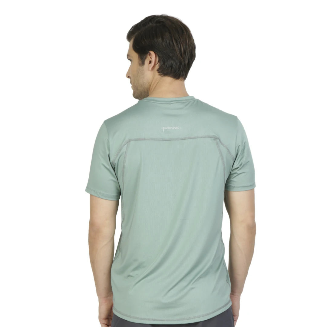 Camiseta con aberturas decorativas en hombros CABALLERO