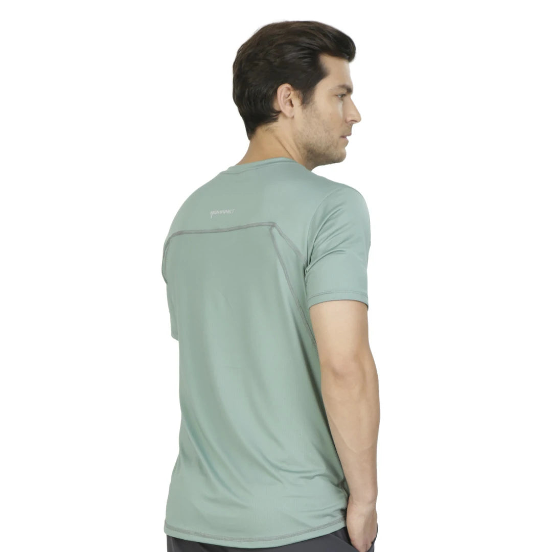 Camiseta con aberturas decorativas en hombros CABALLERO