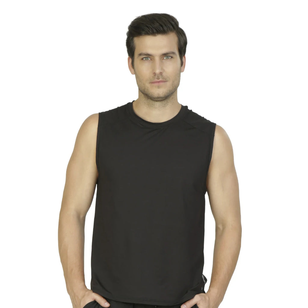 Camiseta sin mangas con estampado ACTIVE CABALLERO