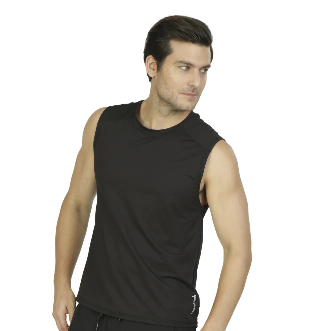 Camiseta sin mangas con estampado ACTIVE CABALLERO