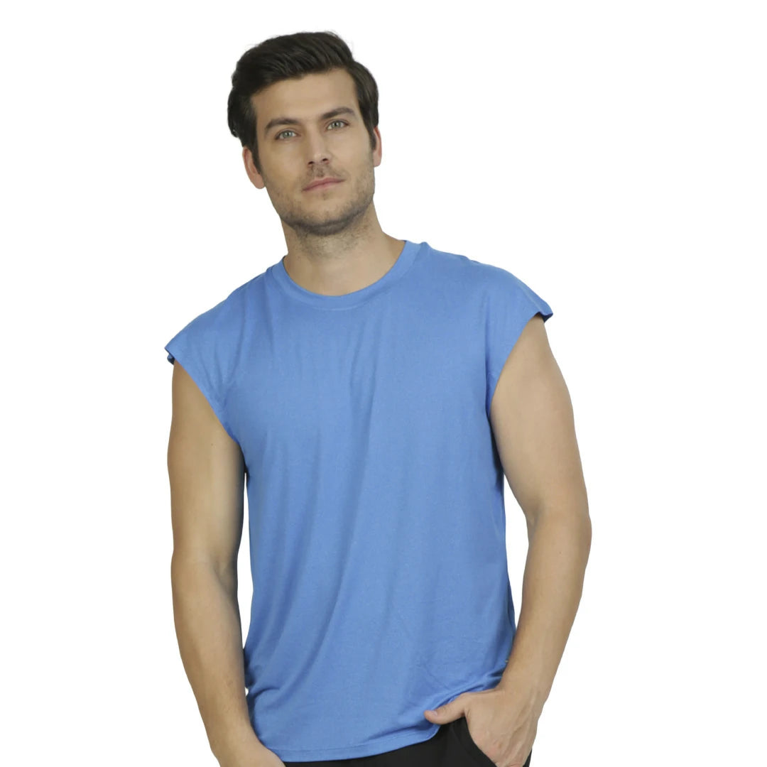 Camiseta con abertura posterior y tacto suave CABALLERO