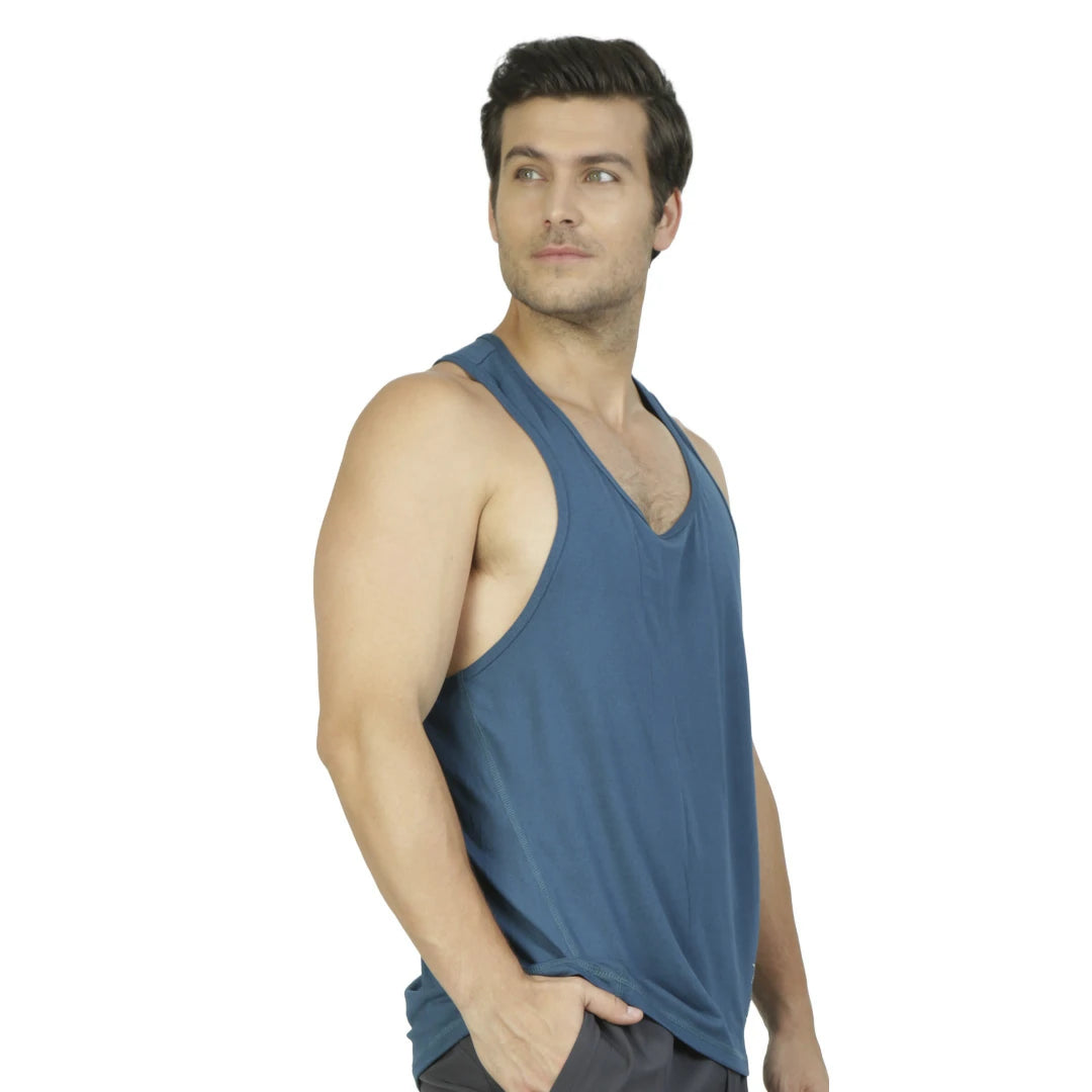 Camiseta lisa de ajuste cómodo CABALLERO