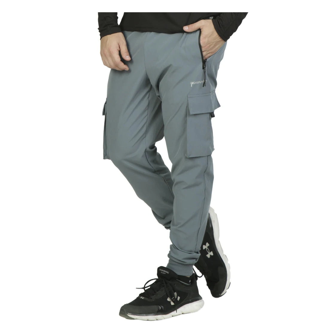 Pants urbano con bolsas cargo y cierre CABALLERO