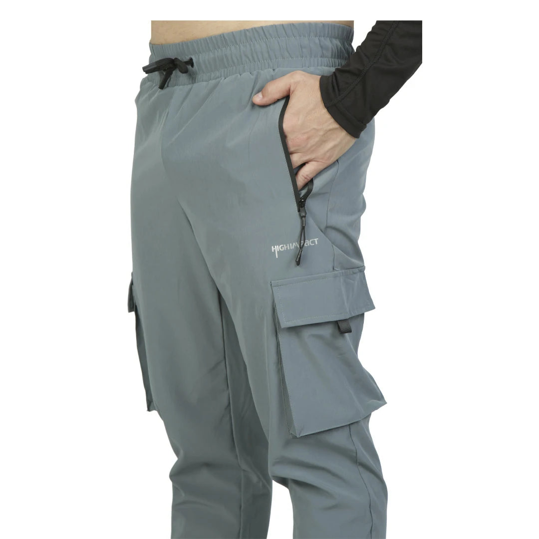 Pants urbano con bolsas cargo y cierre CABALLERO