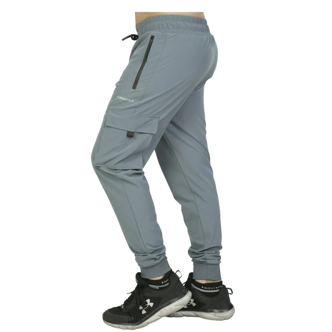 Pants urbano con bolsas cargo y cierre CABALLERO