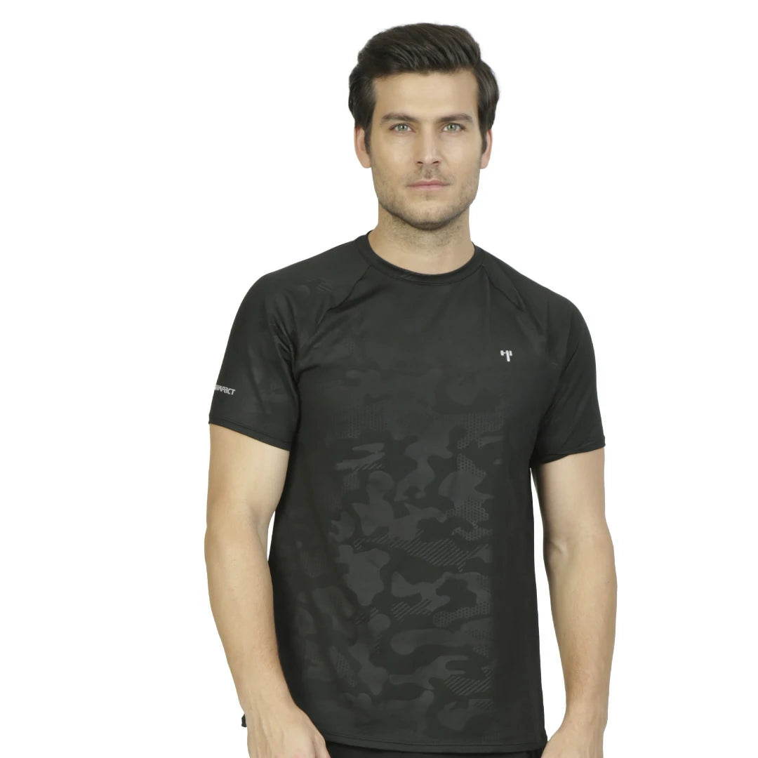 Camiseta ligera de corte recto y manga corta CABALLERO