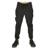 Pants slim negro con bolsillos y jareta Neutral Ground High Impact